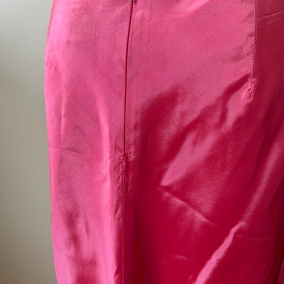 Vintage Cache RARE Y2K Dress Womens 10 Barbiecore Feminie Maxi Skirt Tank Prom - Picture 12 of 15